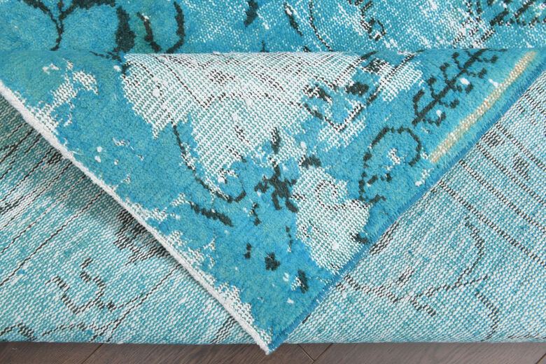 Vintage Blue Area Rug