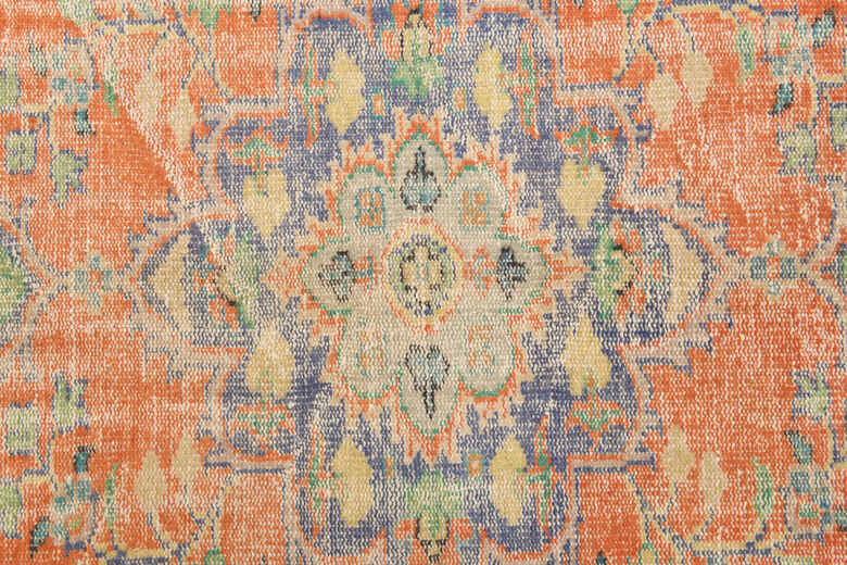 1960s Vintage Anatolian Oriental Area Rug