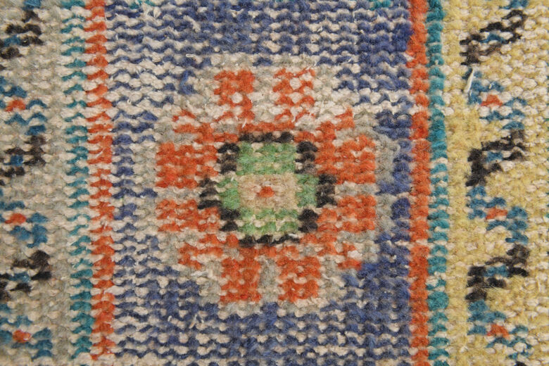 1960s Vintage Anatolian Oriental Area Rug