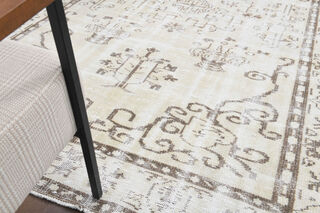 Cream Vintage Anatolian Area Rug - Thumbnail