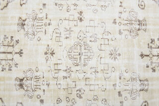 Cream Vintage Anatolian Area Rug - Thumbnail