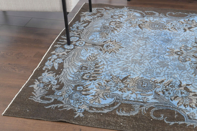 Vintage Turkish Area Carpet