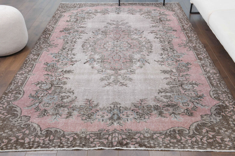 Turkish Anatolian Vintage Area Rug