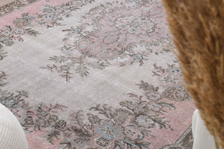 Turkish Anatolian Vintage Area Rug