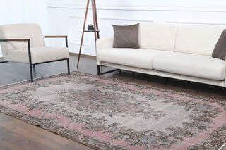 Turkish Anatolian Vintage Area Rug - Thumbnail