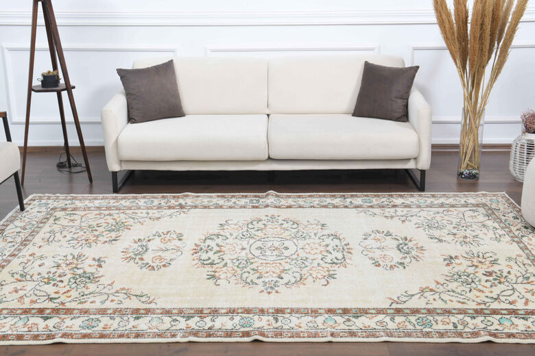 Linen Colored - Vintage Area Rug