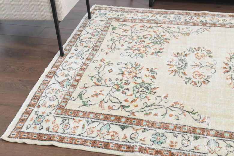 Linen Colored - Vintage Area Rug