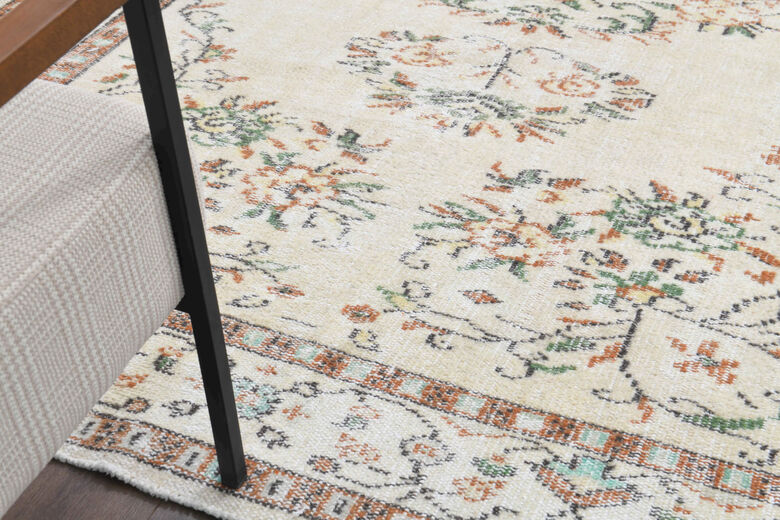 Linen Colored - Vintage Area Rug