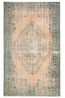 Vintage Turkish Area Rug - Thumbnail