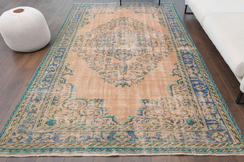 Vintage Turkish Anatolian Area Rug
