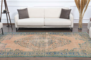 Vintage Turkish Anatolian Area Rug - Thumbnail