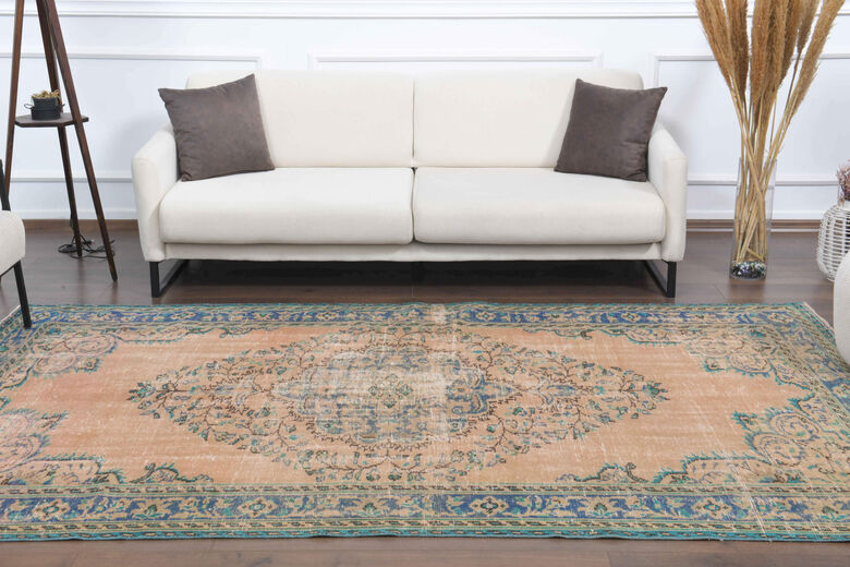 Vintage Turkish Anatolian Area Rug