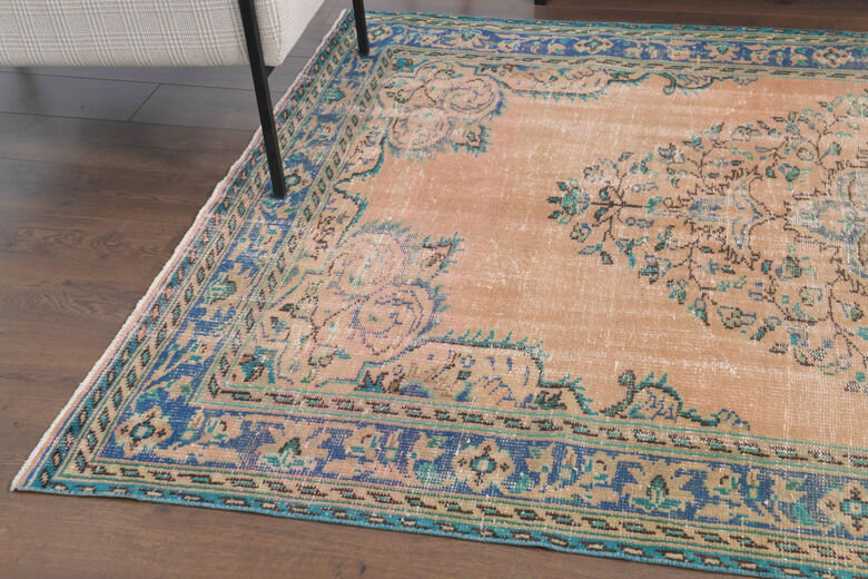 Vintage Turkish Anatolian Area Rug