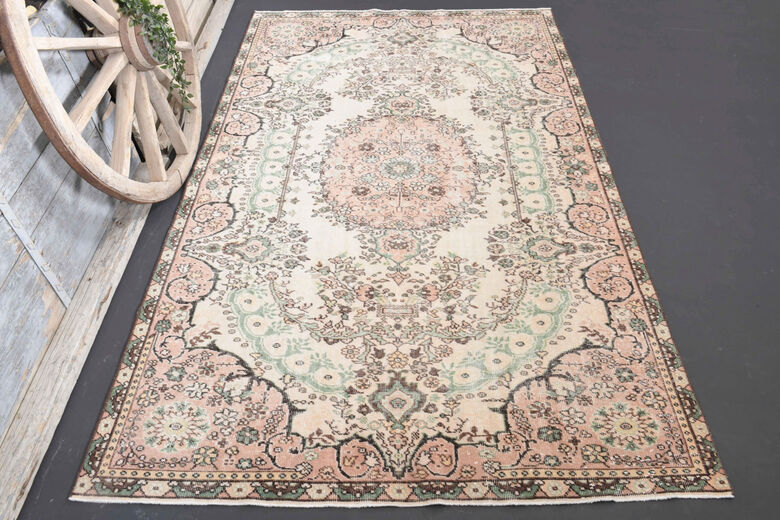 Vintage Oushak Area Rug