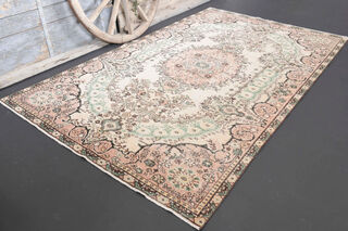 Vintage Oushak Area Rug - Thumbnail