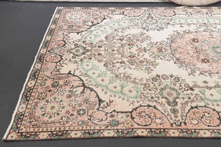 Vintage Oushak Area Rug - Thumbnail