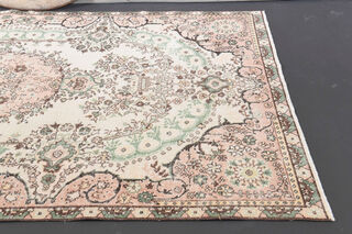 Vintage Oushak Area Rug - Thumbnail