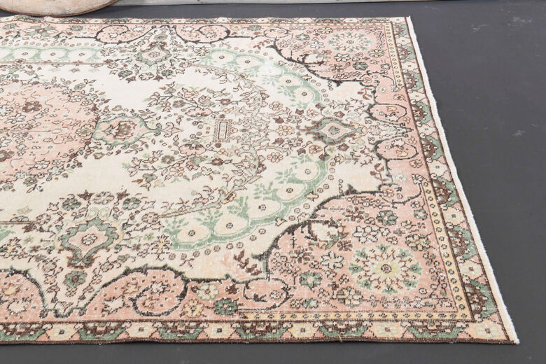 Vintage Oushak Area Rug