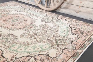 Vintage Oushak Area Rug - Thumbnail