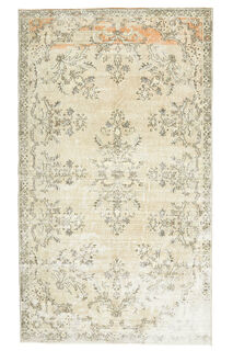 Turkish Vintage Oriental Rug - Thumbnail