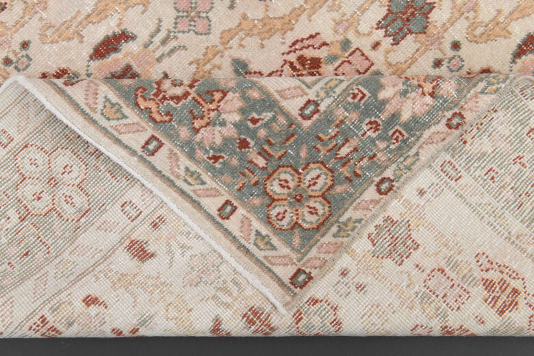 Vintage Turkish Area Carpet