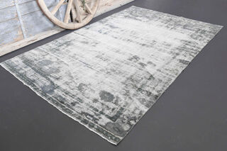 Silver Distressed - Vintage Area Rug - Thumbnail