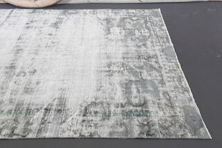 Silver Distressed - Vintage Area Rug - Thumbnail