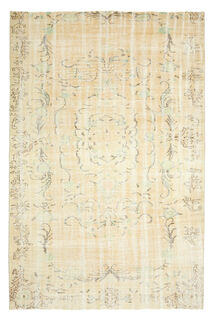 Semi-Antique Neutral Anatolian Area Rug - Thumbnail