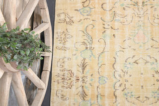 Semi-Antique Neutral Anatolian Area Rug - Thumbnail
