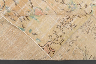 Semi-Antique Neutral Anatolian Area Rug - Thumbnail
