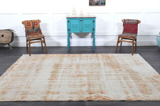 Antique Oushak Area Rug - Thumbnail