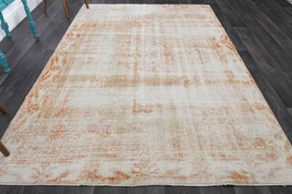 Antique Oushak Area Rug - Thumbnail