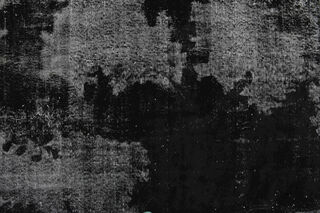Distressed Black - Vintage Area Anatolian Rug - Thumbnail