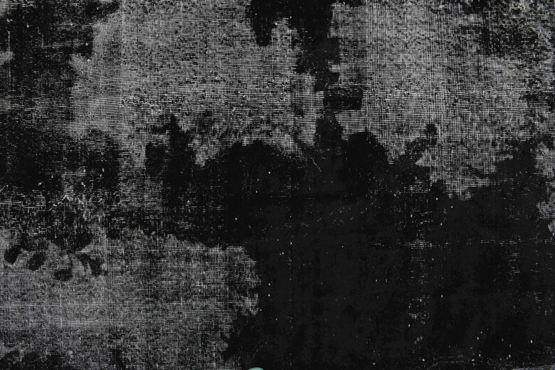 Distressed Black - Vintage Area Anatolian Rug