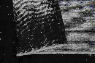 Distressed Black - Vintage Area Anatolian Rug - Thumbnail