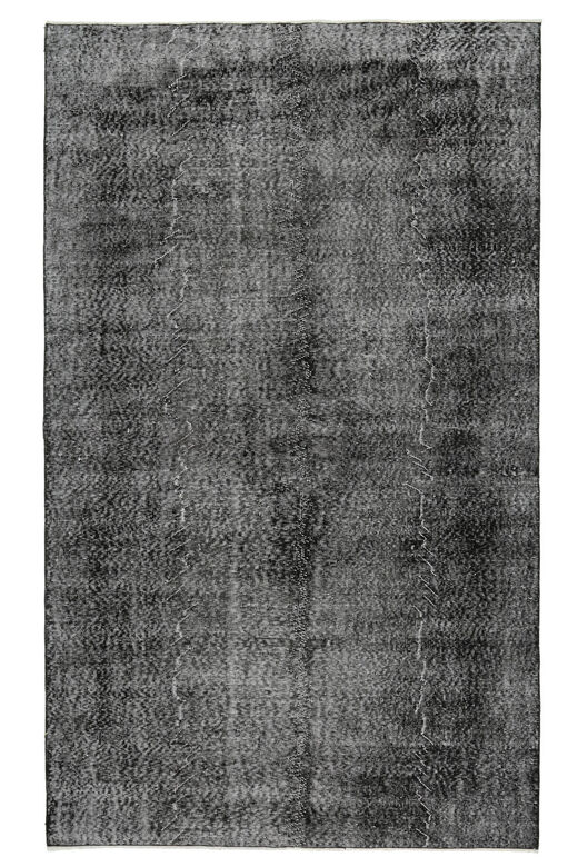 Vintage Anatolian Black Area Rug