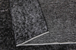 Vintage Anatolian Black Area Rug - Thumbnail