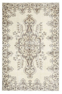 Vintage Turkish Oriental Area Anatolian Rug - Thumbnail