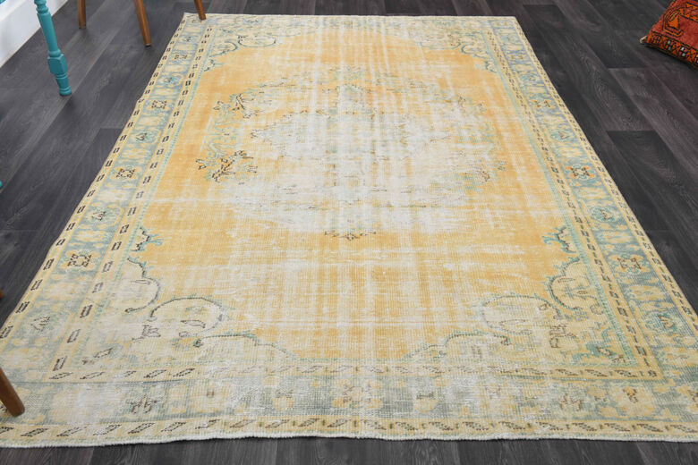 Antique Turkish Area Anatolian Rug