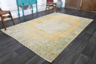 Antique Turkish Area Anatolian Rug - Thumbnail