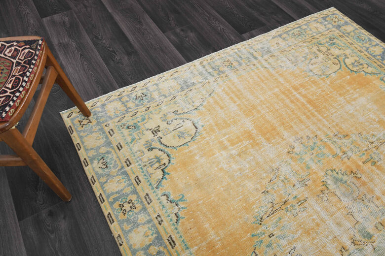 Antique Turkish Area Anatolian Rug