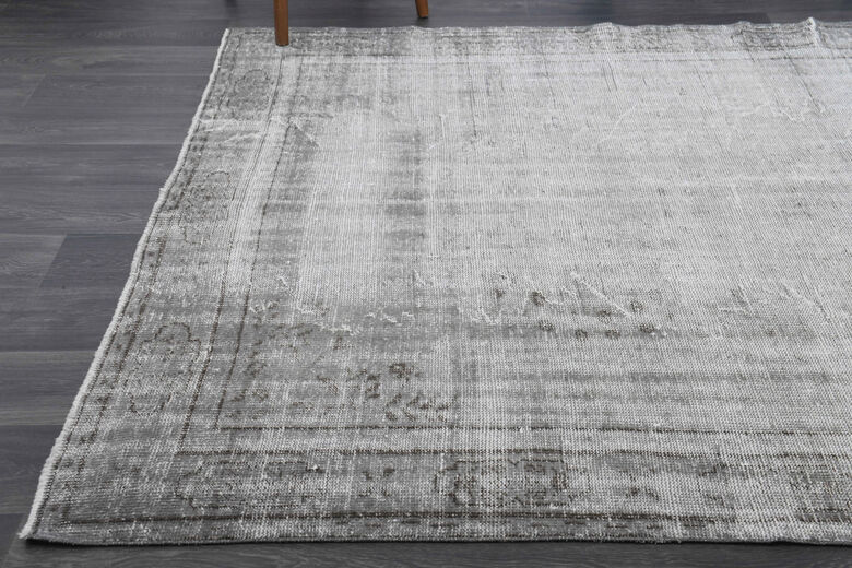 Vintage Anatolian Distressed Area Rug