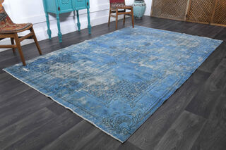 Vintage Distressed Area Rug - Thumbnail