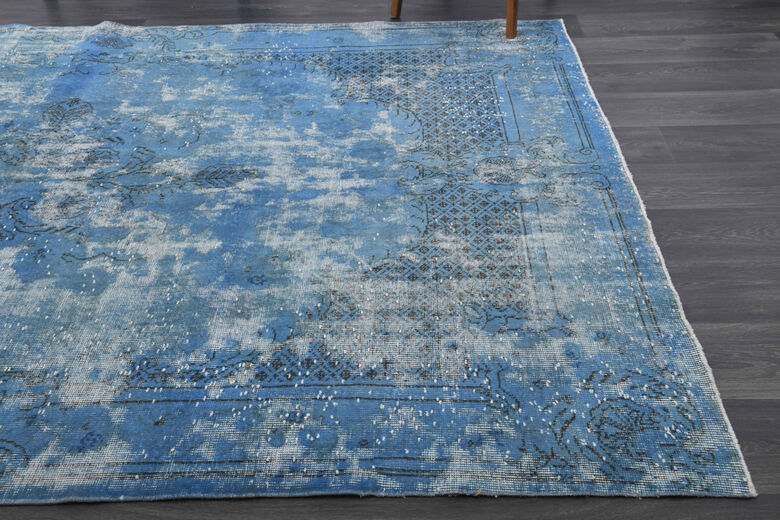 Vintage Distressed Area Rug