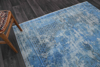 Vintage Distressed Area Rug - Thumbnail