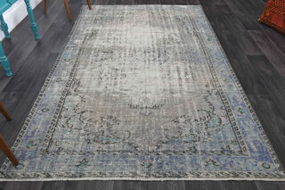 Vintage Oushak Area Rug - Thumbnail