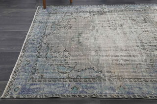 Vintage Oushak Area Rug - Thumbnail