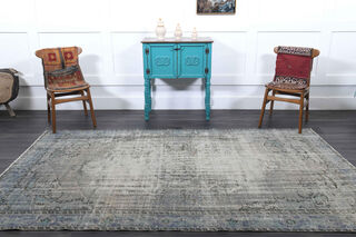 Vintage Oushak Area Rug - Thumbnail