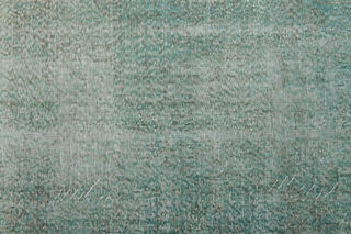 Turquoise Vintage Anatolian Area Rug - Thumbnail