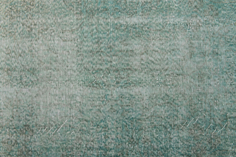 Turquoise Vintage Anatolian Area Rug